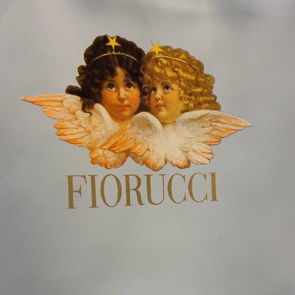 Fiorucci Light Blue Angel Graphic Tote - Picture 4 of 11